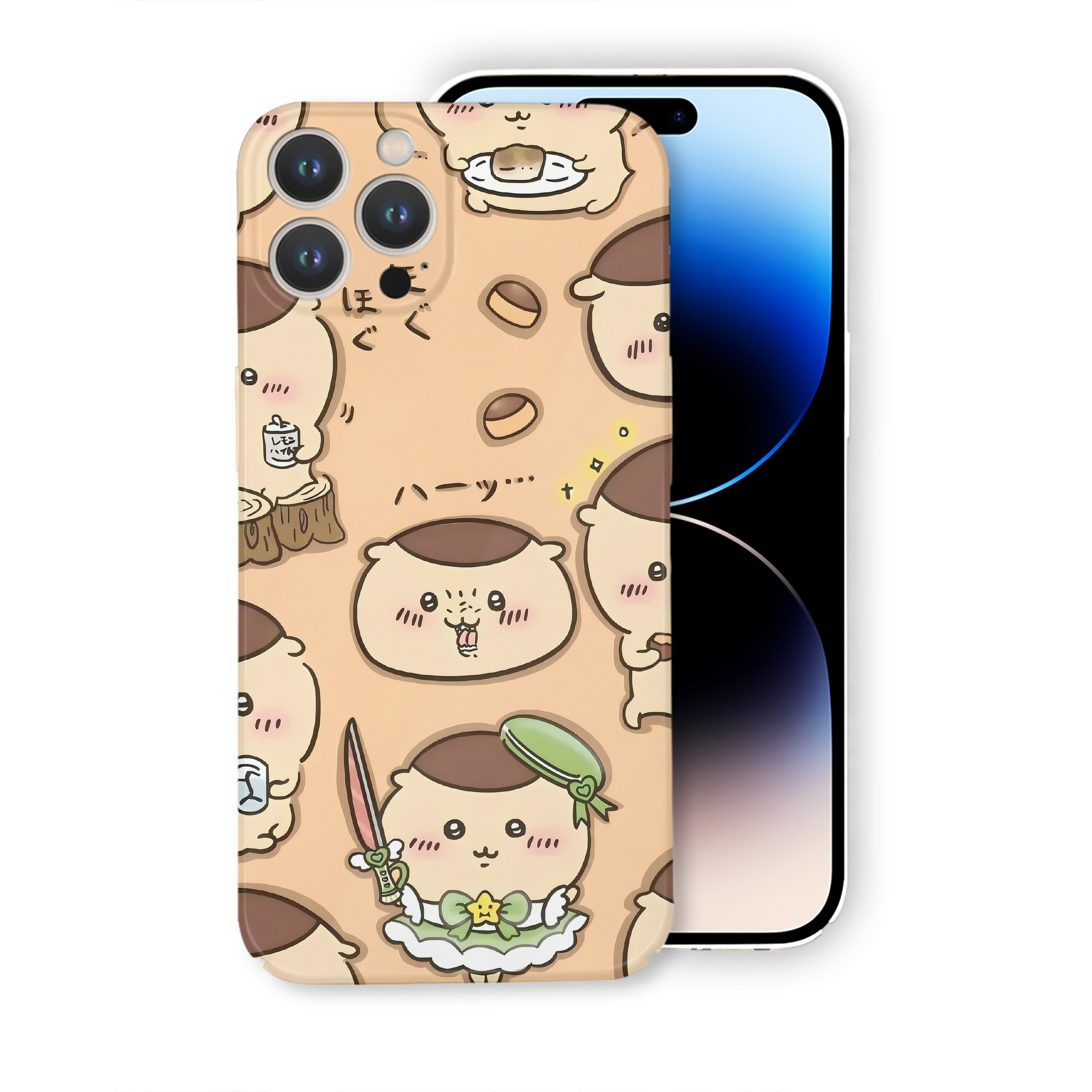 （画像用） ちいかわ Chii-kawa 【iPhone 14シリーズ対応】ハードケース